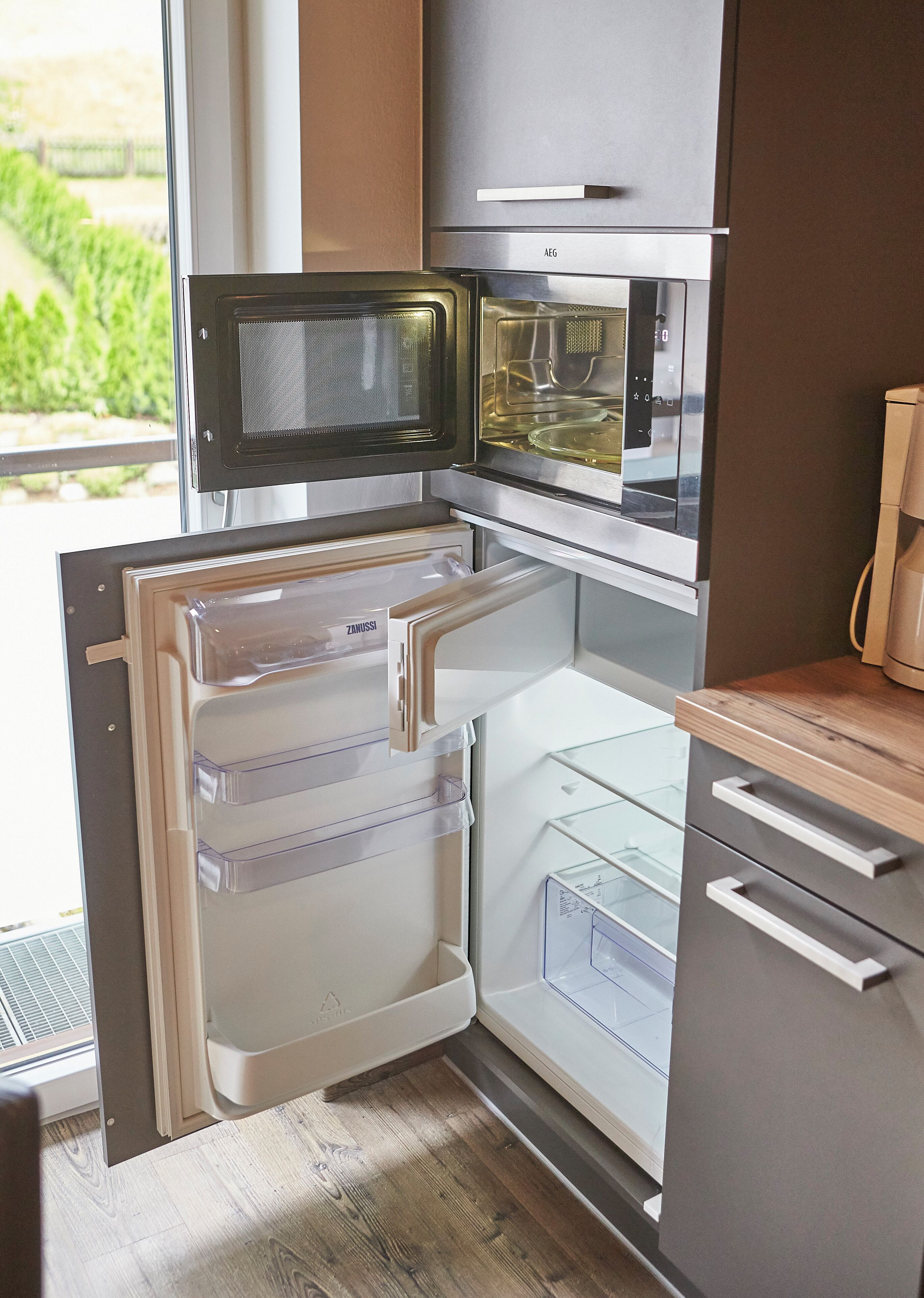 Leilighet – comfort, 2 soverom, ikke-røyk | Eget kjøkken | Kjøleskap, mikrobølgeovn, kokeplater og kaffetrakter/tekoker