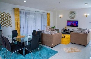 Appartement Deluxe | Coin séjour