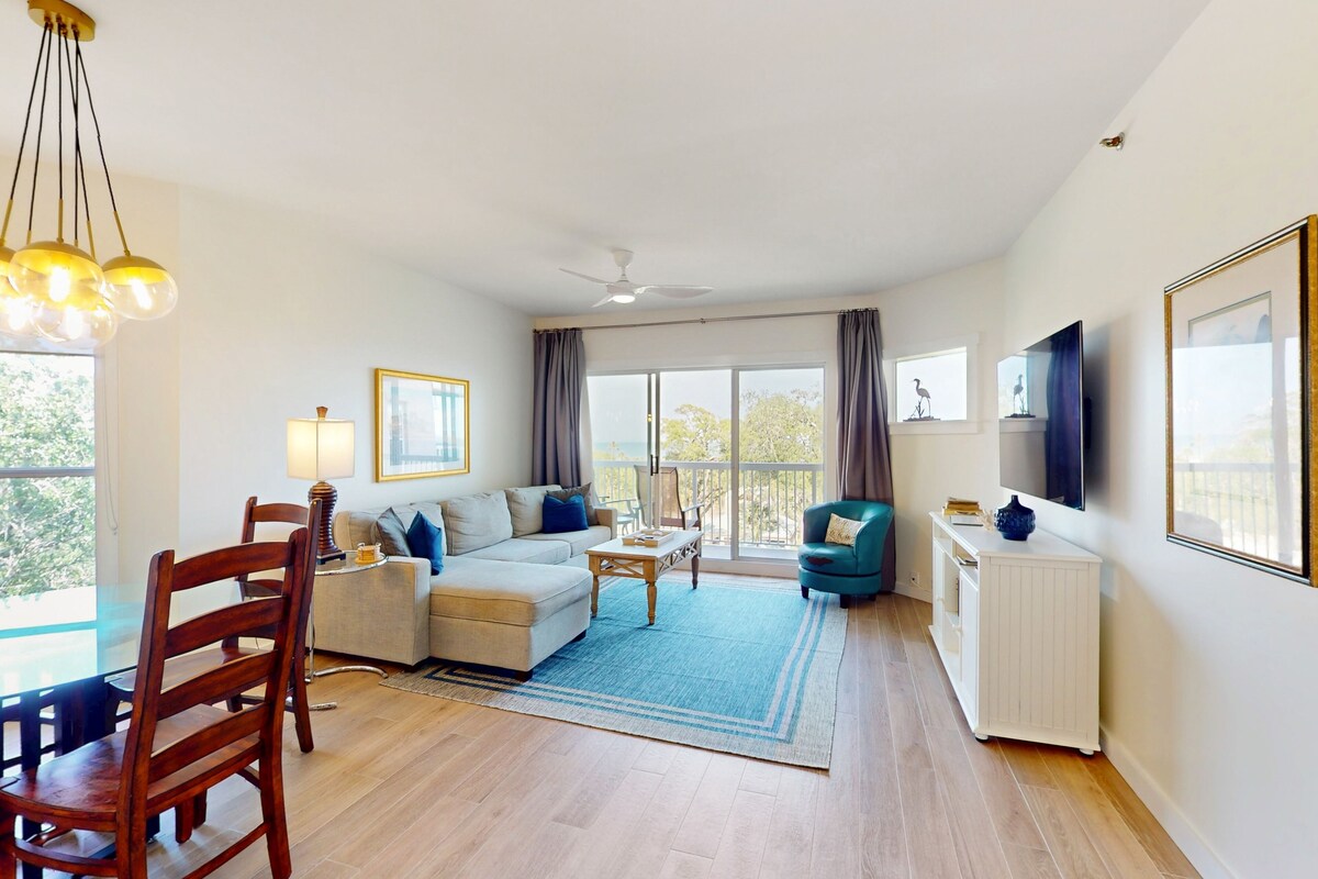 Oceanfront Palmetto Dunes condo with amazing views & steps to the beach