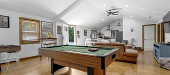 4BR Game Room/Firepit/Near Public Boat Launch