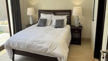 1 makuuhuone, silitysrauta/-lauta, vuodevaatteet