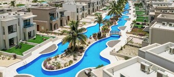 Chic Pool-View Studio with Balcony