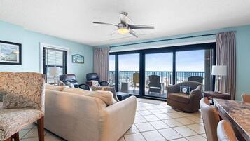 Condo, Multiple Beds (Ocean Breeze East 201) | Living area