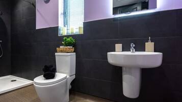 Shower, soap