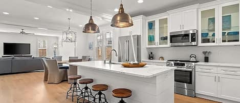 Maison, plusieurs lits (Sand Dollar Beach Cottage) | Cuisine privée