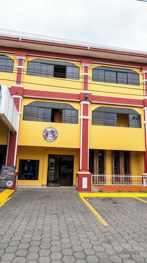 Façade de l’hébergement