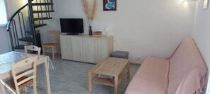 Living area - Mini villa with private garden - Residence with swimming pool Lecci near Porto-Vecchio (Lecci)