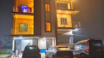 Front of property – evening/night