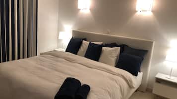 3 chambres, fer et planche Ă repasser, Wi-Fi, draps fournis