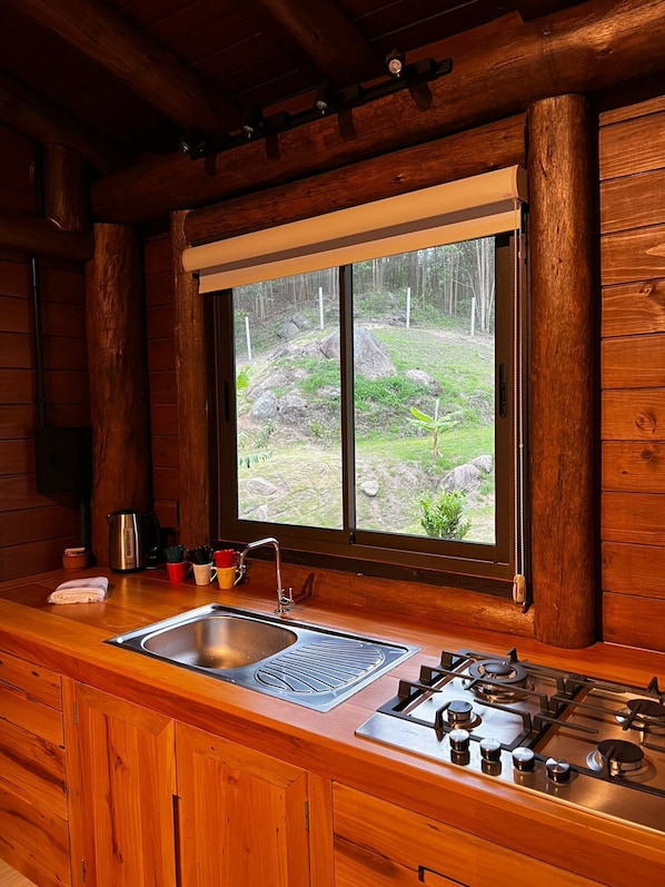 Deluxe Studio, Mountain View | Private kitchen
