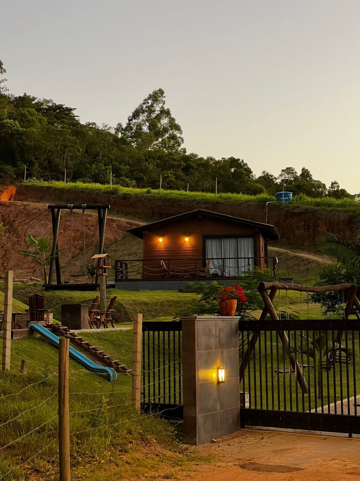 Fachada da propriedade