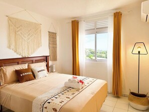 1 bedroom, WiFi, bed sheets - Suite Turoa - View, pool and wifi (Puna'auia)