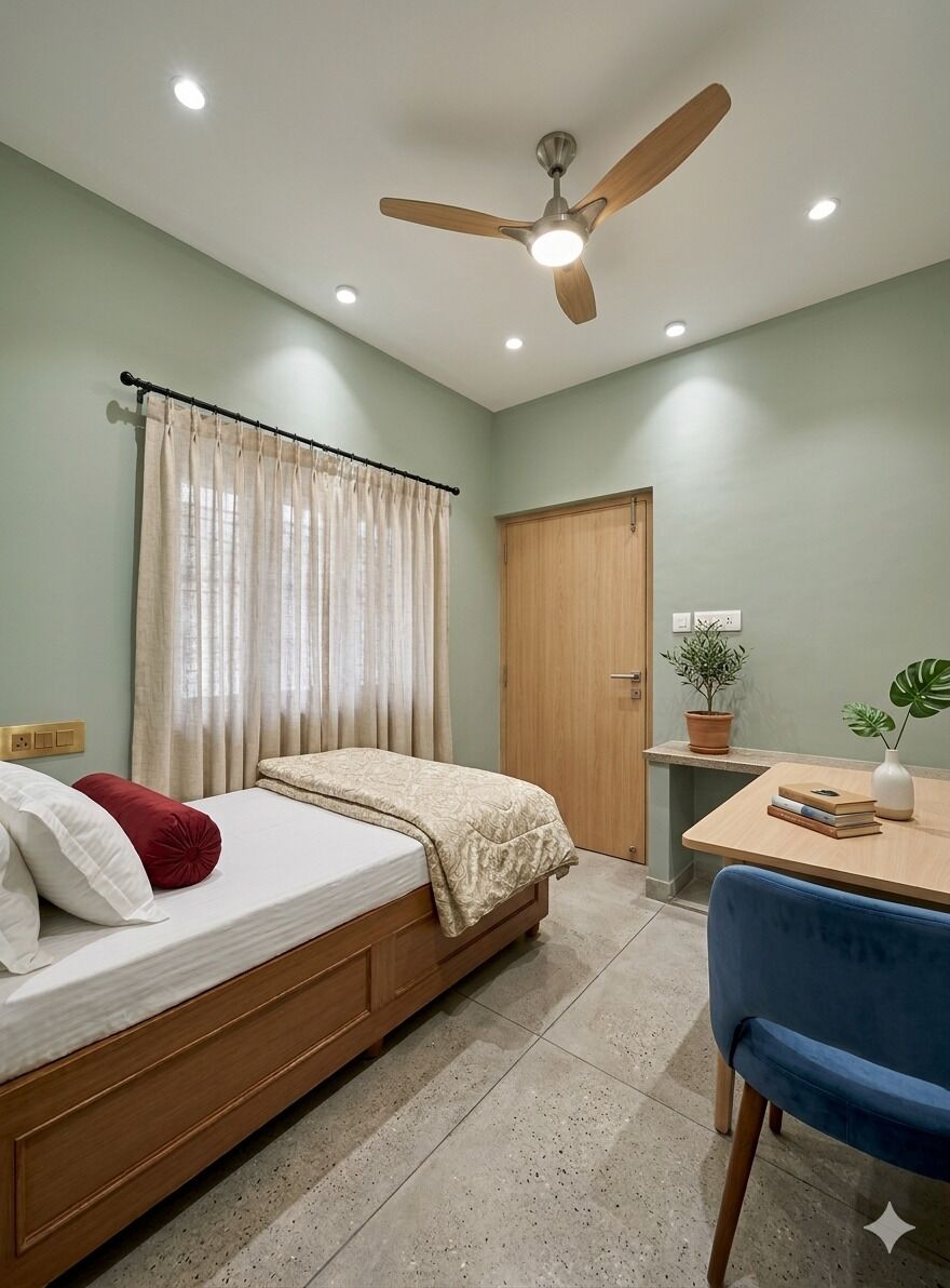Standard Double Room, 1 Queen Bed | Memory foam beds, desk, soundproofing, free WiFi