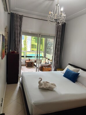 1 bedroom, WiFi, bed sheets