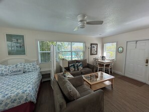 Deluxe Studio, 1 Queen Bed with Sofa bed, Resort View, Beachfront | Premium bedding, individually decorated, individually furnished