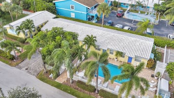 Udsigt over resort