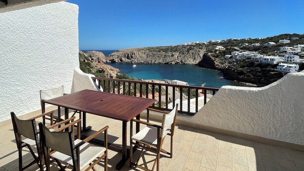 Outdoor dining - Ses Ancolles Cala Morell (Cala Morell)
