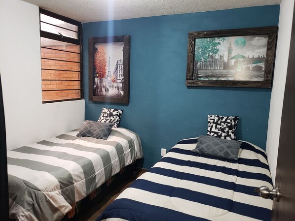 2 bedrooms, iron/ironing board, WiFi, bed sheets - DEPARTMENT MAGNOLIA GARDEN Your refuge in Apizaco, 8 minutes from downtown. (Ciudad de Apizaco)
