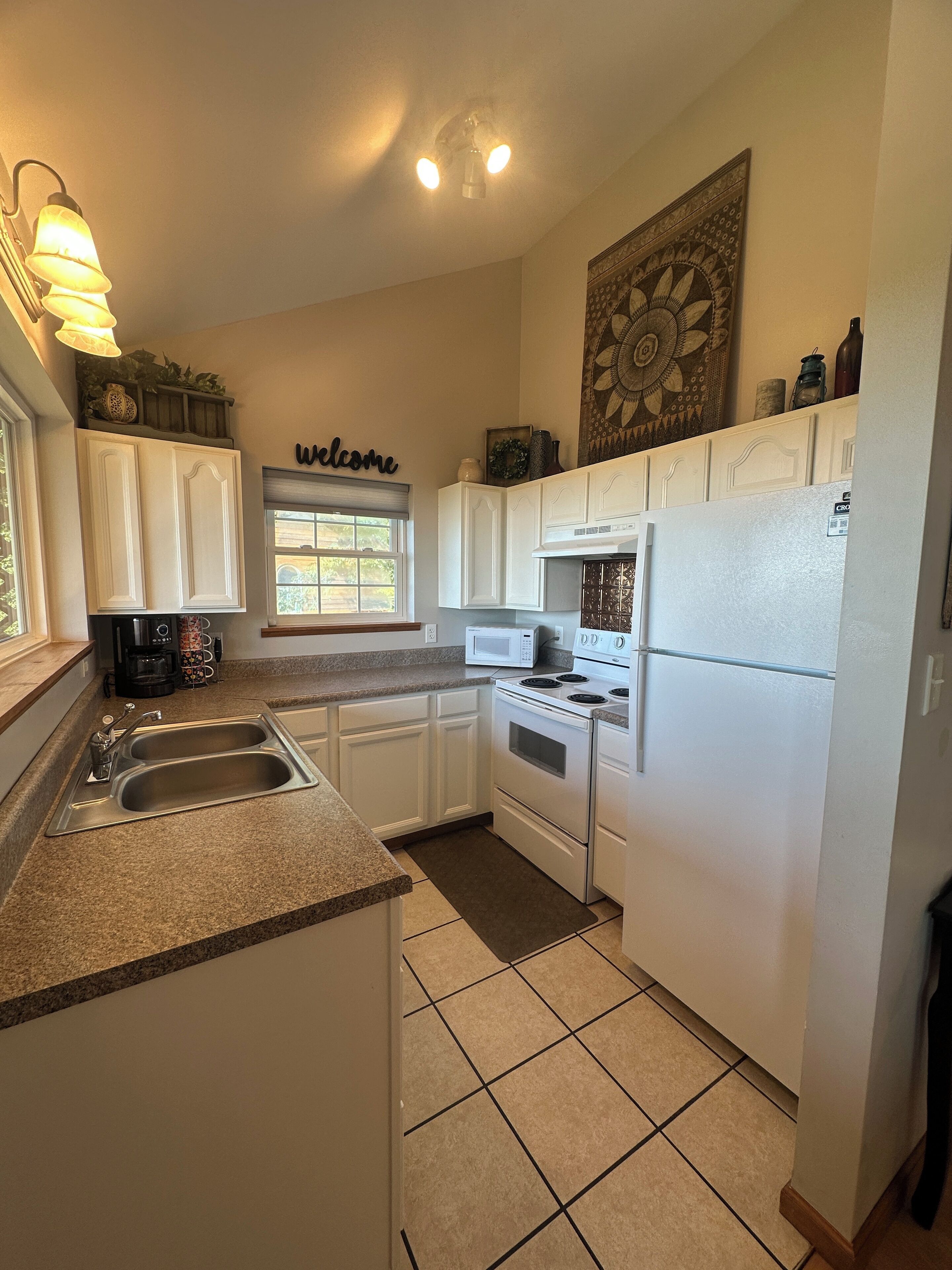 Microondas, horno y parrilla de estufa 