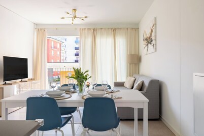 Cozy & Modern Flat for 6 people / Free Parking