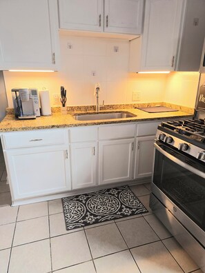 Private kitchen - The Beautiful, Quaint 2 Bedroom Green Escape Greystone (Chicago)