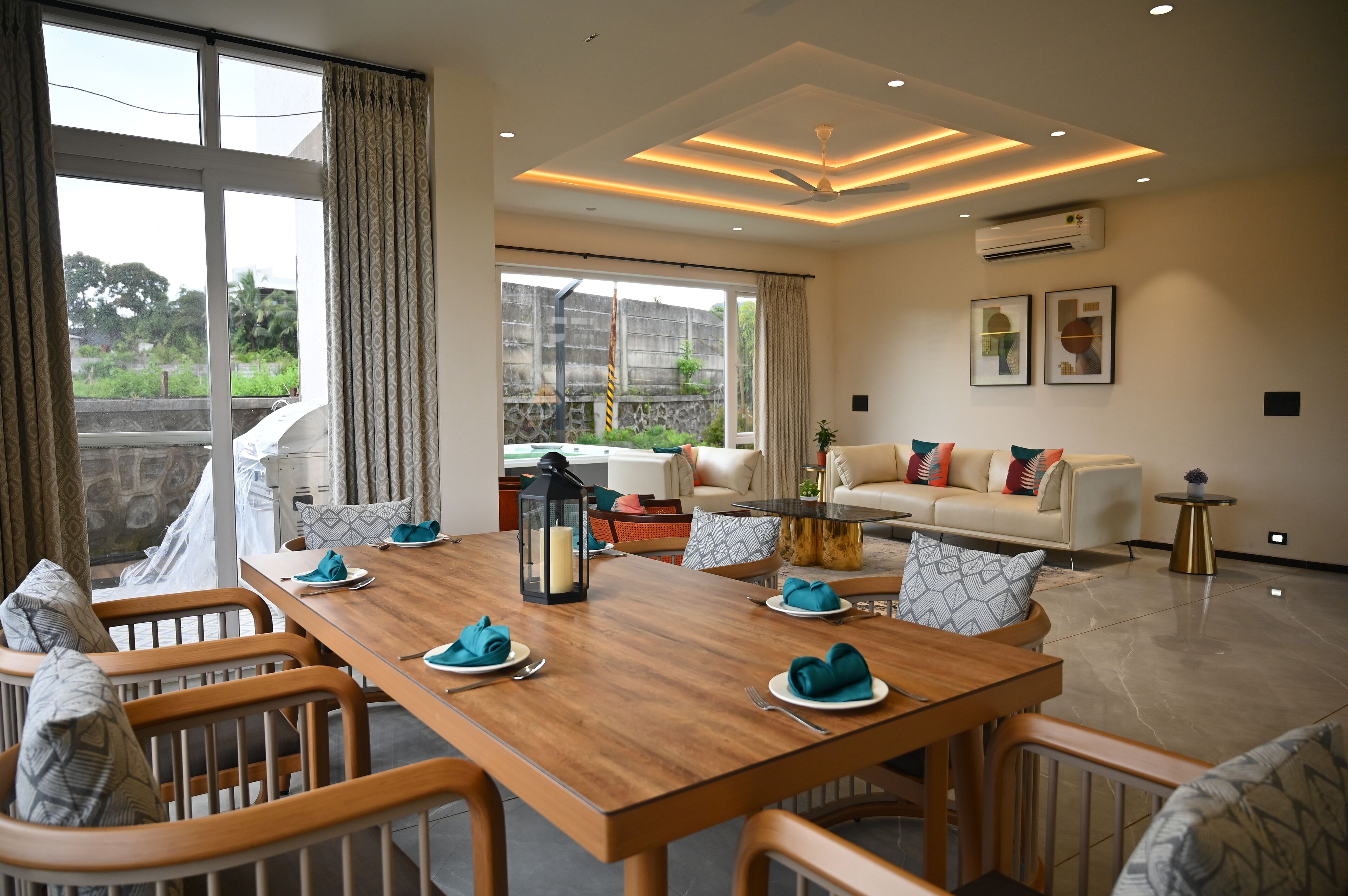 Villa, Garden View | Premium bedding, memory foam beds, minibar, in-room safe