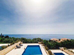 View from property - Connected Villas with Sea View (Petrovac)