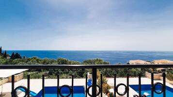 Comfort Villa, Patio, Sea View | Balcony view