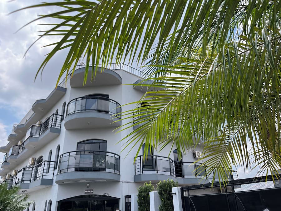 Fachada da propriedade