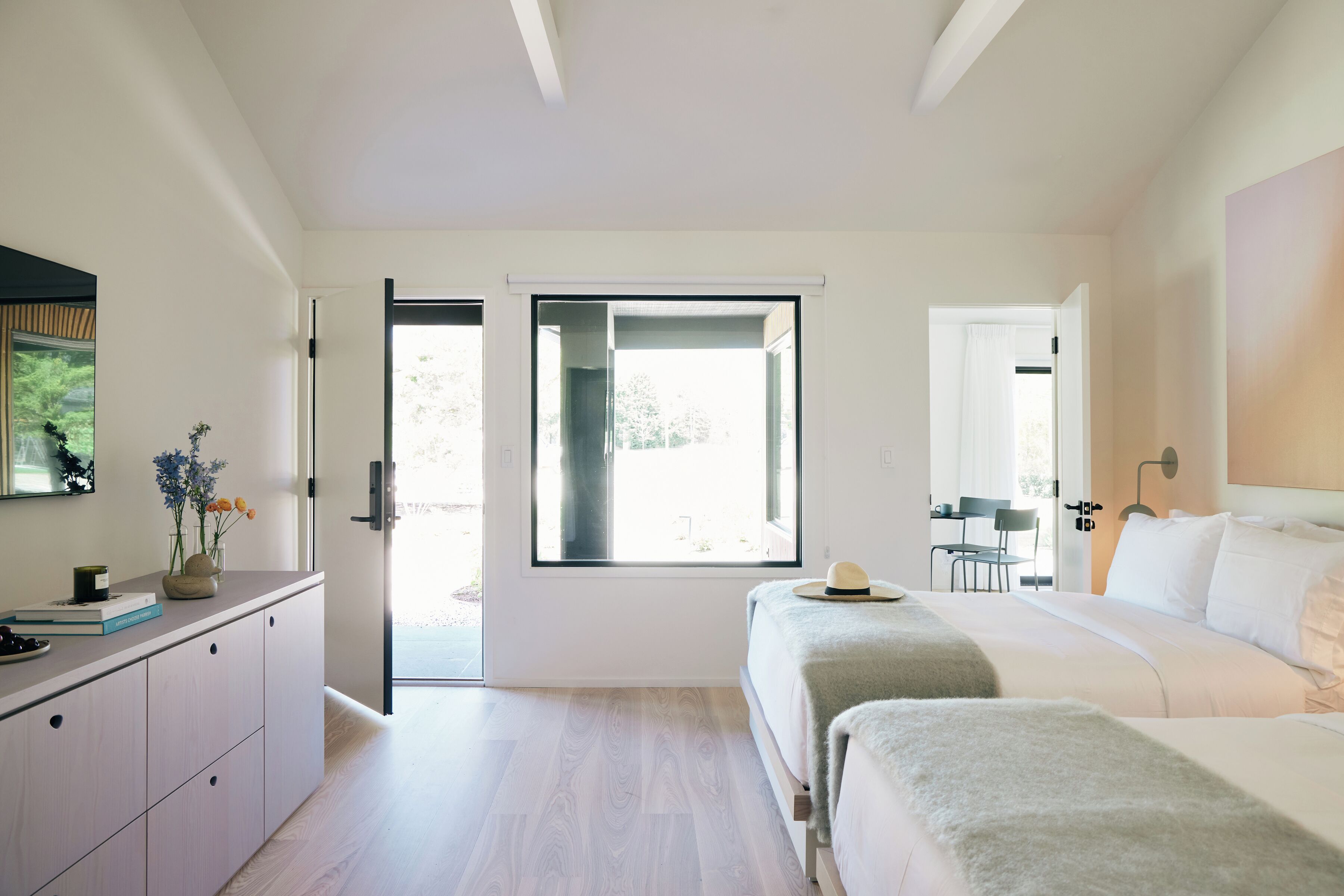 Studio Luxe, vue jardin