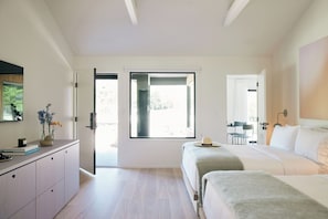 Studio Luxe, vue jardin