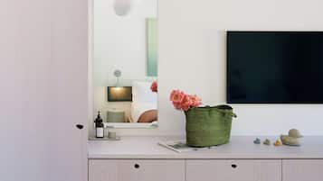 Luxury-Studio, Gartenblick | Zimmersafe, kostenloses WLAN