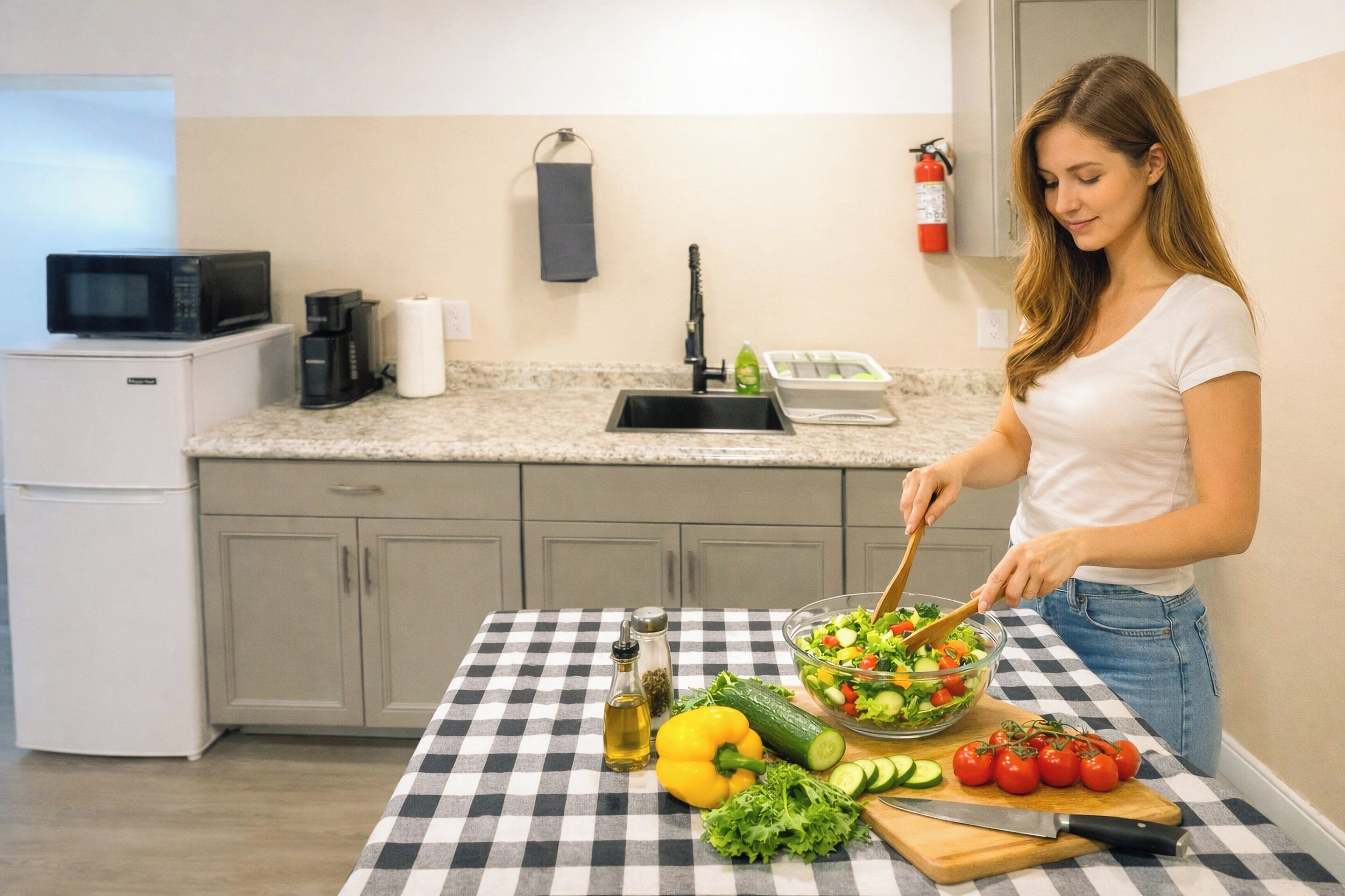 Deluxe-Studio (Parrot) | Eigene Küche