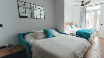 1 bedroom, iron/ironing board, travel crib, WiFi