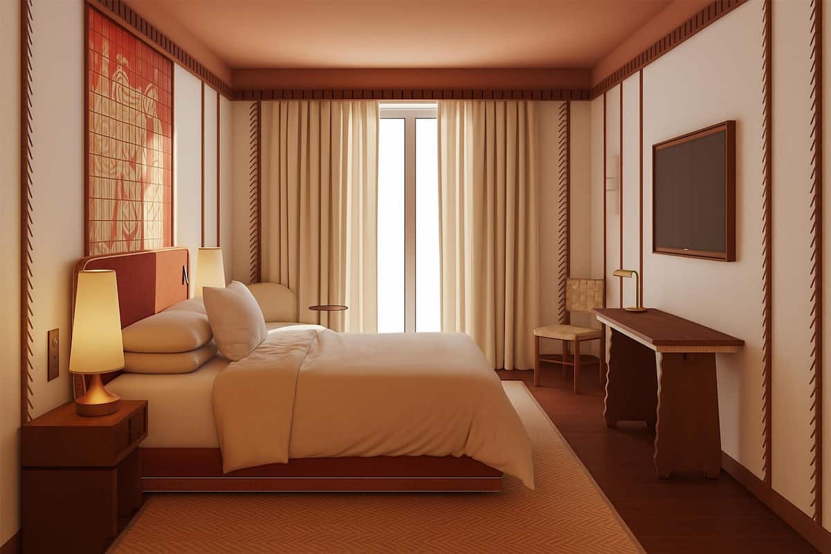 Down comforters, minibar, in-room safe, soundproofing