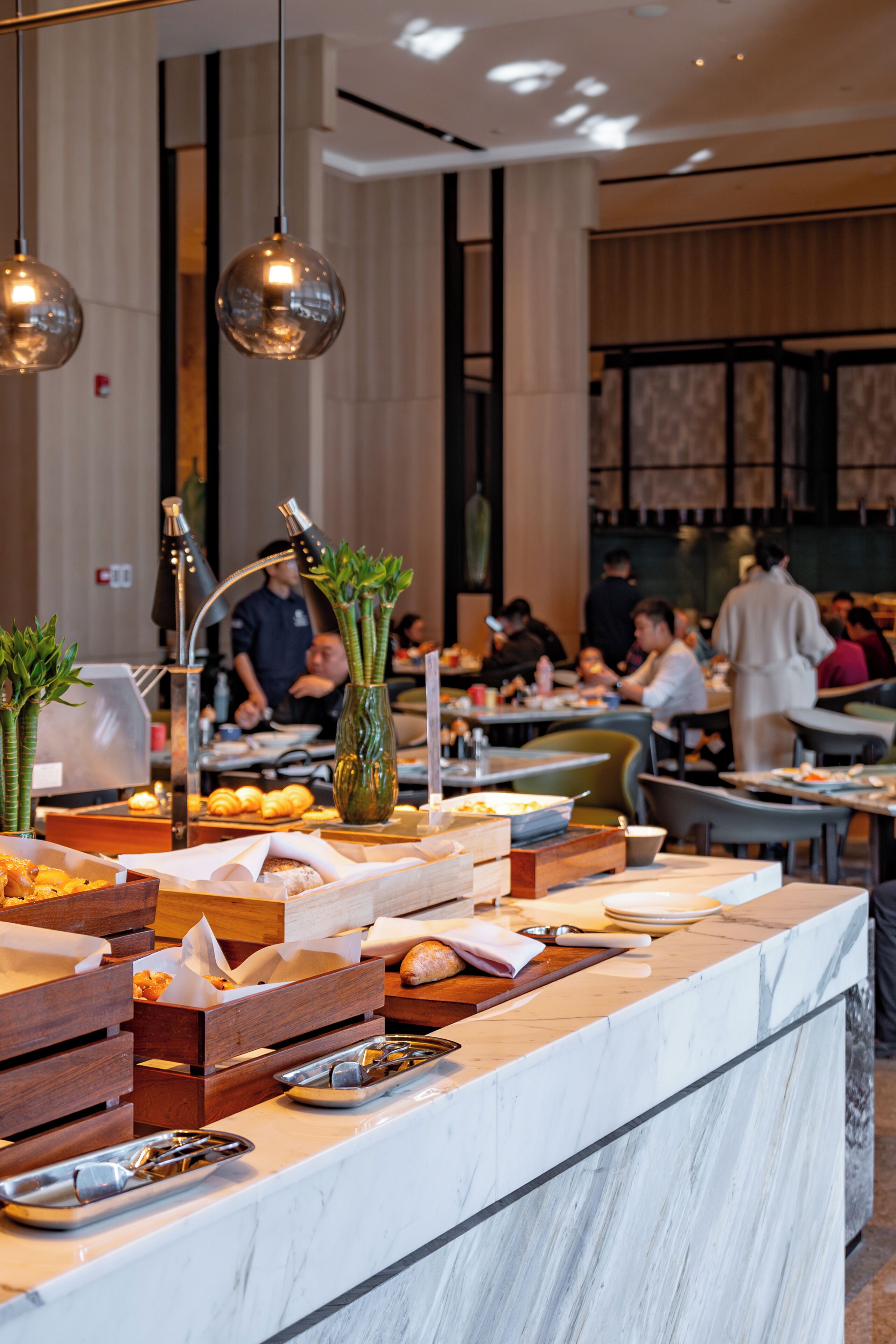 Breakfast buffet