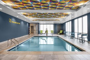 Una piscina techada