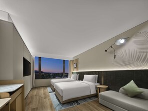 Premier Room, 2 Single Beds | Living area - Hilton Garden Inn Sanya Haitang Bay (Sanya)