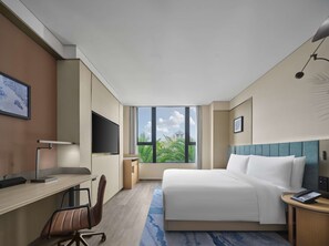 Premier-huone, 1 suuri parisänky | Ilmainen Wi-Fi