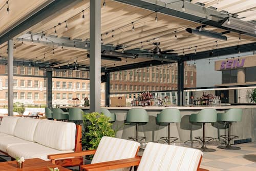 Rooftop terrace