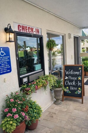 Majoituspaikan julkisivu