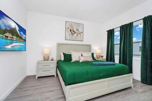3 bedrooms, iron/ironing board, free WiFi, bed sheets