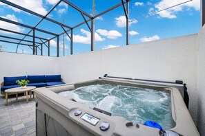 Baignoire à remous extérieure