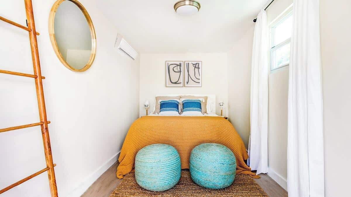 6 多间卧室 、熨斗/熨衣板、免费 WiFi、床单