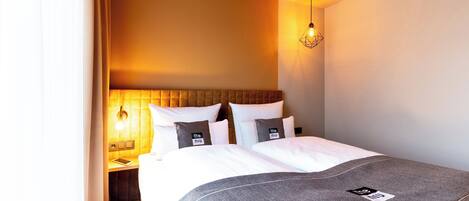 In-room safe, desk, iron/ironing board, free cribs/infant beds