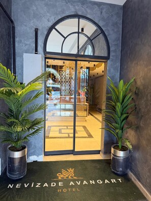 Fachada de la propiedad