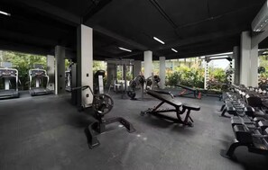 Fitnessbereich