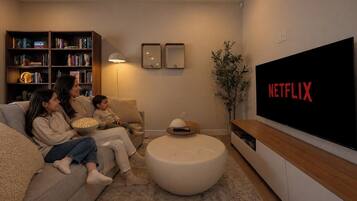 Smart TV, books, offices