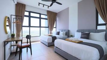 Tabla de planchar con plancha