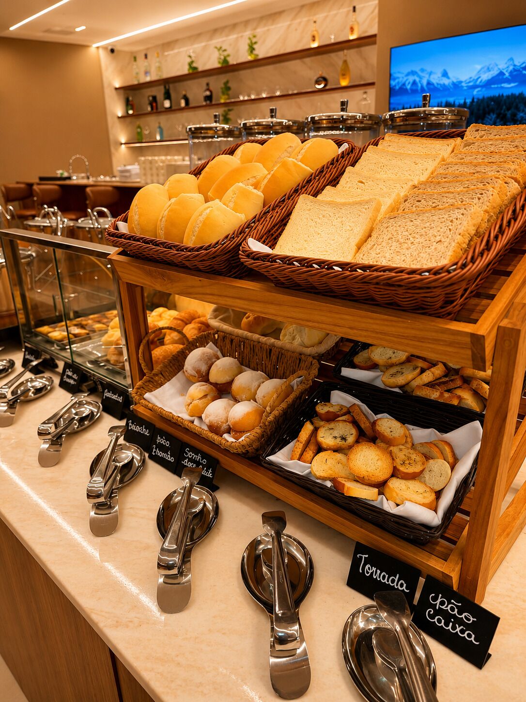 Petit déjeuner buffet compris tous les jours